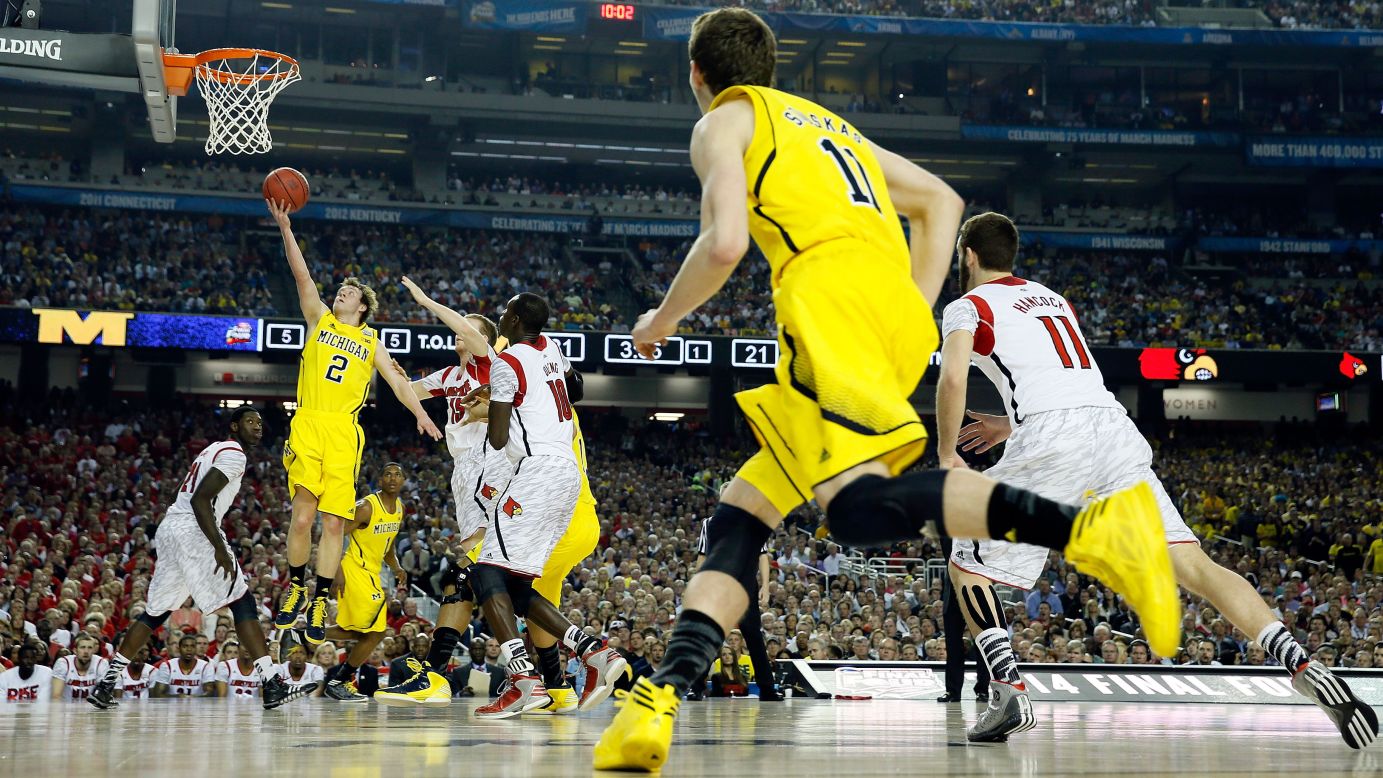 Louisville Beats Michigan, 82-76, to Win National Championship