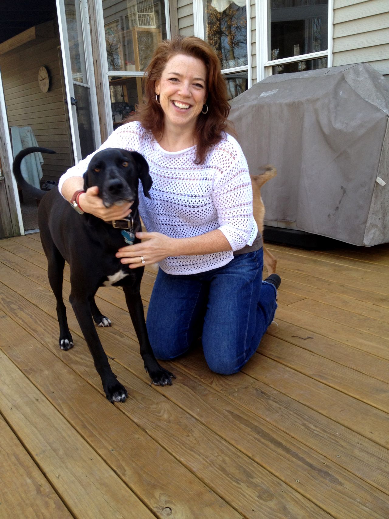 Schaaf continued to go to the gym through her cancer treatment. She credits exercise with keeping her sane and combating some of the effects of chemotherapy.
