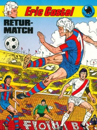 The first edition of Eric Castel was published in 1979 and focused on the Barcelona player meeting a group of young fans known as the "Pablitos". The second edition, entitled "Retur-Match" or "Second-Leg" was released later the same year.