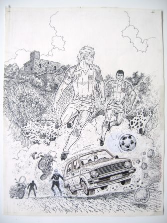 After leaving Tintin in 1979, Reding and Francoise Hugues created Castel.