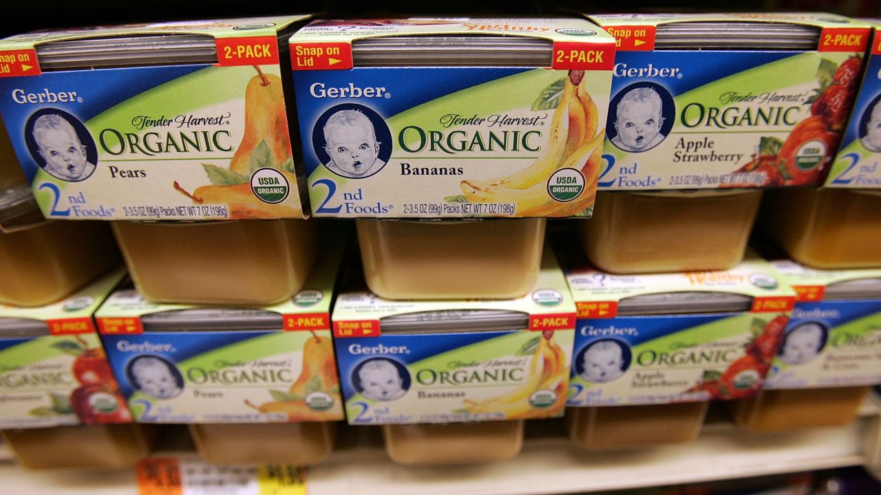 Gerber is one of several baby food makers named in a civil lawsuit asking that lead warnings be posted on their products. 