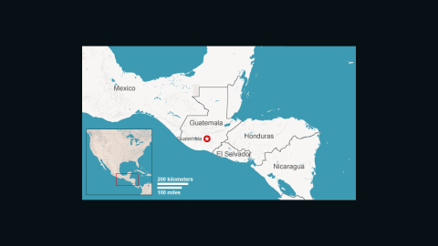 Map: Guatemala