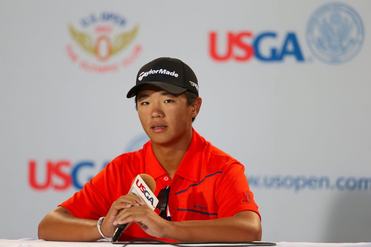 Andy Zhang was just 14 when he became the youngest player to compete in the history of the 2012 U.S. Open, a tournament first played in 1895. 