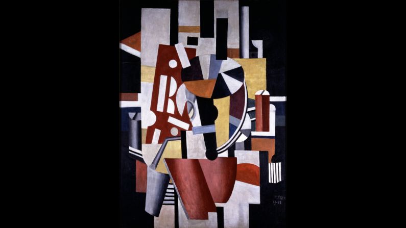 "Composition [The Typographer]" by Fernand Léger, 1917-18.
