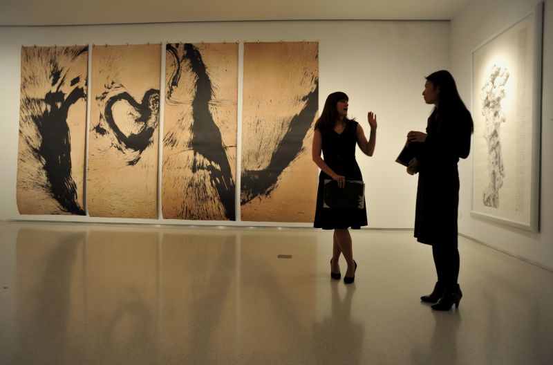 CHINESE CONTEMPORARY INK AT CHRISTIE'S | crystalnails.com.ua