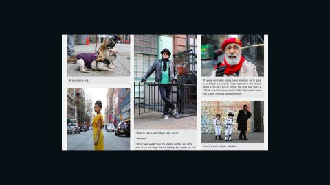The Humans of New York site, which featues photos of everyday New Yorkers, has been nominated for a Webby Award. 