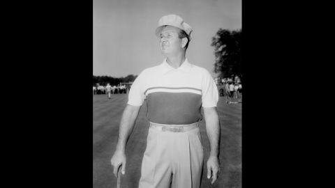 Jimmy Demaret was known for subpar rounds that earned him three Masters titles, but his fashion sense was always above par. Fellow golfers referred to him as "The Wardrobe" because of his loud clothing choices, according to the World Golf Hall of Fame.