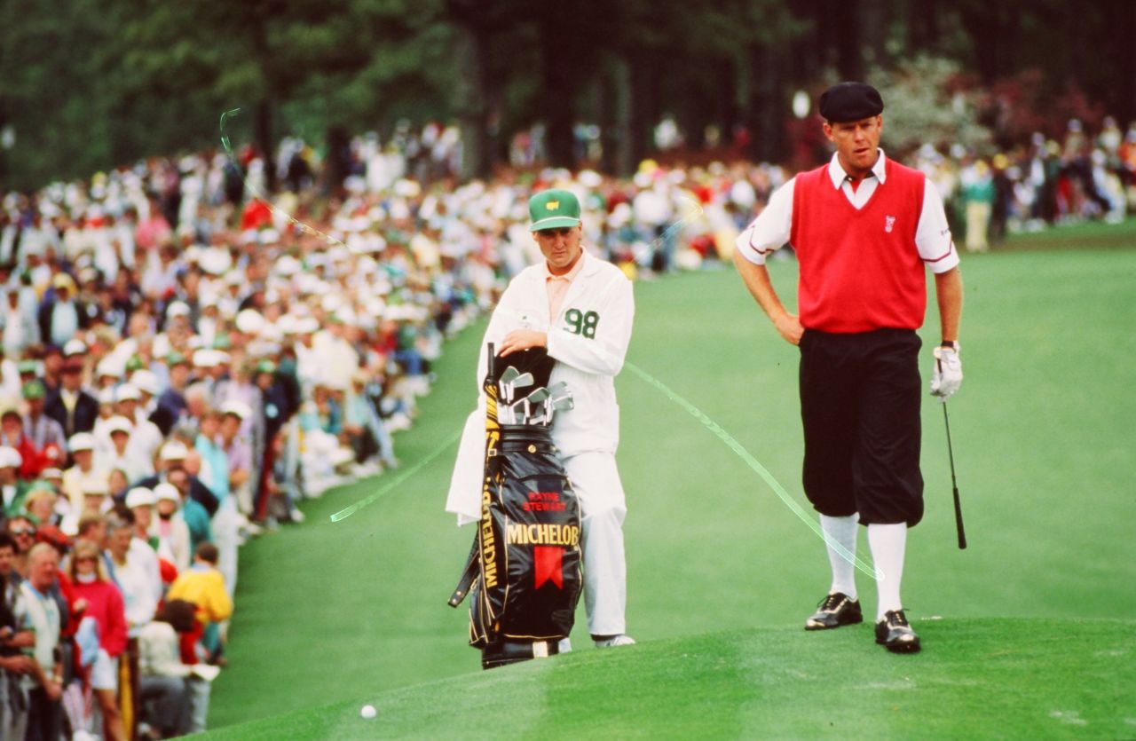 The late Payne Stewart played on the PGA Tour in the 1980s and '90s, though his wardrobe of plus-fours and Tam o' Shanter caps recalled a bygone era. Stewart died in a plane crash, along with four others, in 1999. He was inducted posthumously into the World Golf Hall of Fame in 2001.