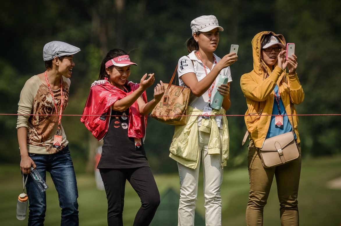You might want to leave your cellphone at home if you're going to Augusta. Phones are banned by the organizers and taking photos with any type of camera is prohibited, so best to refrain if you want to keep hold of your ticket.