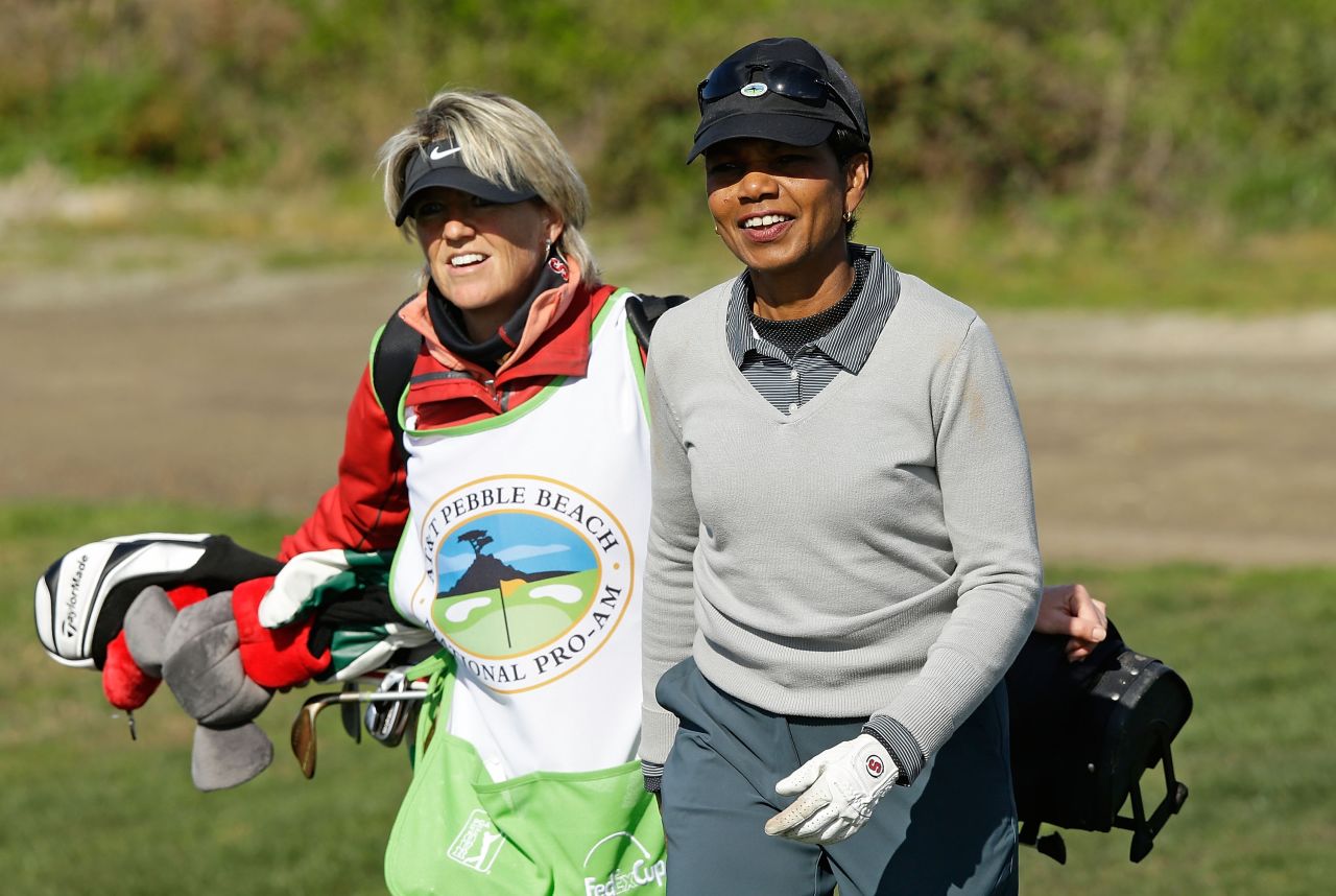 Former U.S. Secretary of State Condoleezza Rice is one of just two women to have been invited to become members of Augusta in the club's 80 year history. Rice and South Carolina businesswoman Darla Moore will both wear their Green Jackets at this year's tournament.