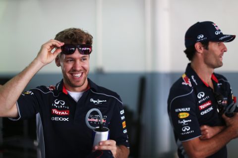 But Webber's tenure at Red Bull Racing might be best remembered for his tumultuous relationship with teammate Sebastian Vettel. The German won four world titles with the team. "At the time it was horrible to manage the whole scenario," Webber looked back.