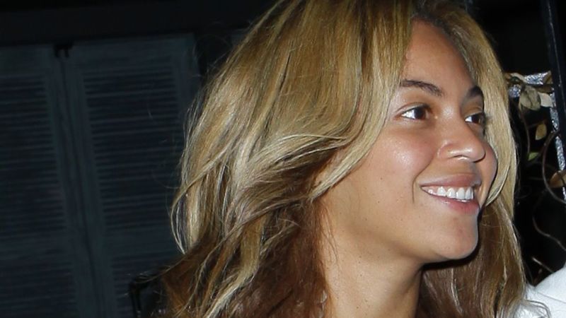 Beyoncé deals no makeup