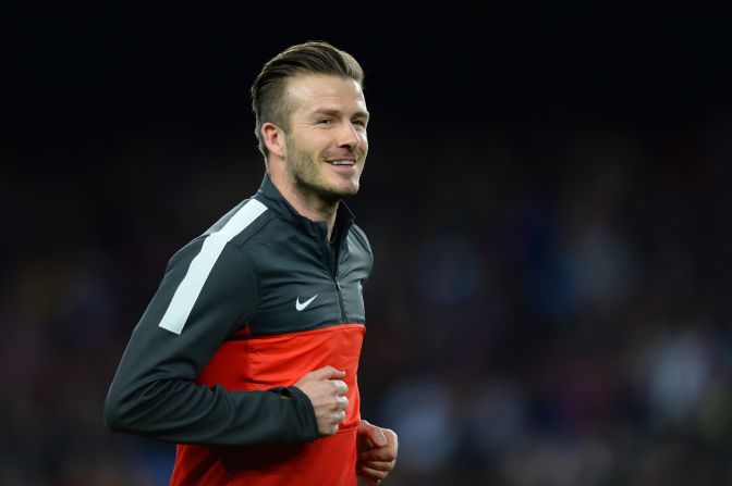 David Beckham had to make do with a place on the substitutes bench for Paris Saint-Germain. The former Real Madrid man had hoped to earn a start against his old club's great rival.