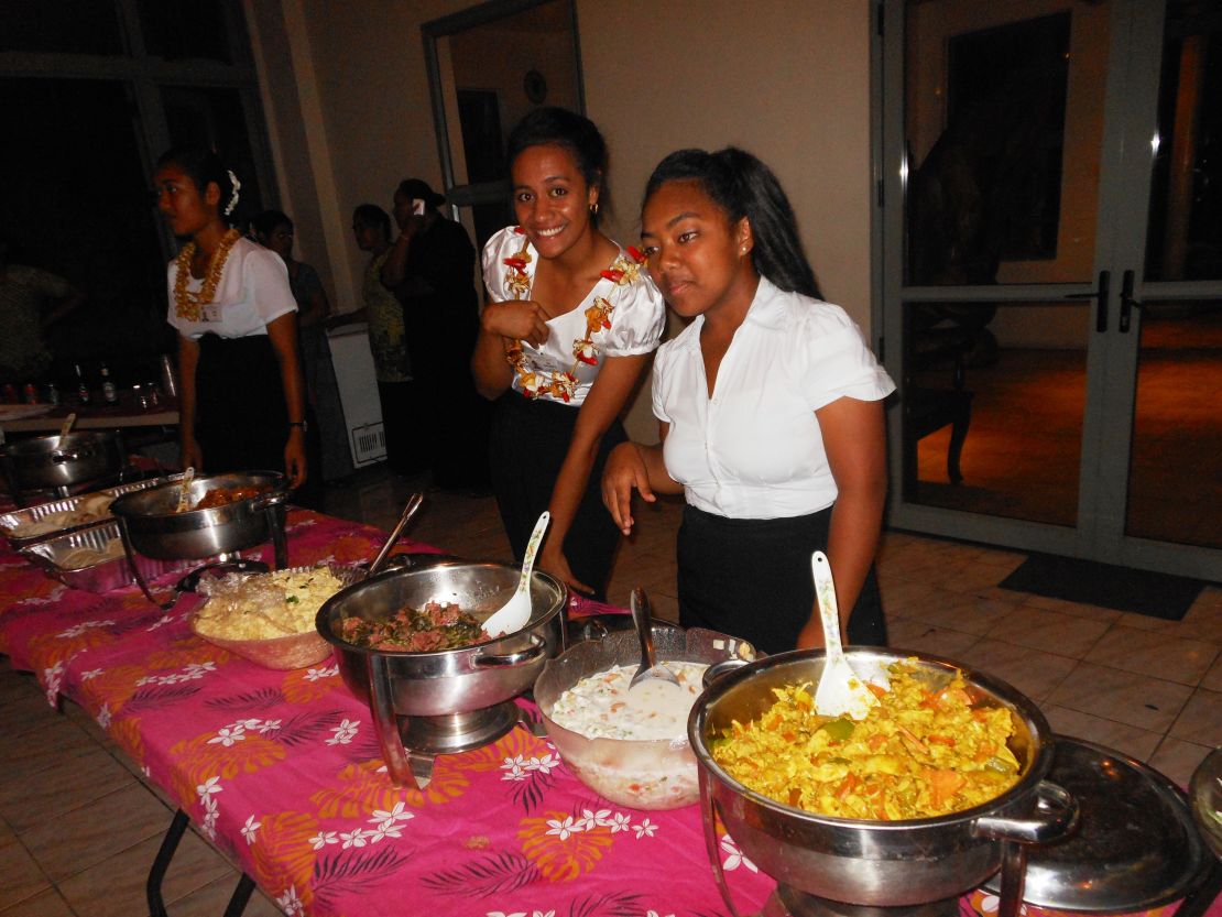 This school event in Tonga is one of the many places to try 'Ota 'ika.