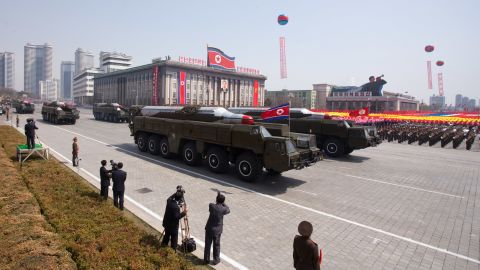 The Musudan is an intermediate-range missile with a strike range of 2,500 to 4,000 kilometres (1,553 to 2,485 miles).