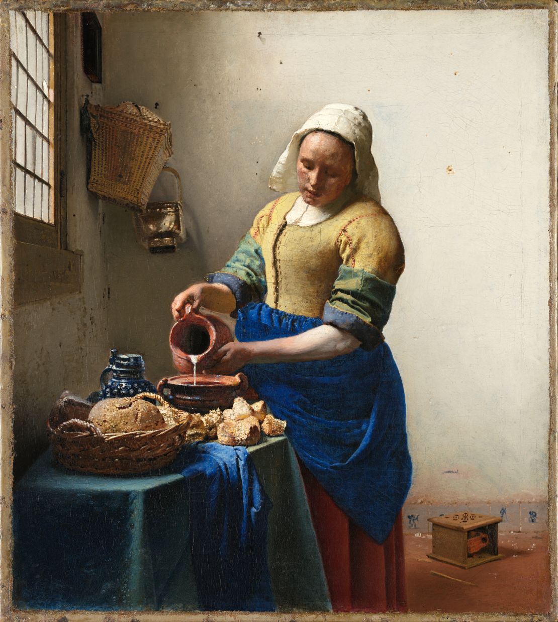 Johannes Vermeer's "The Milkmaid," expected to be a serious crowd-puller. 