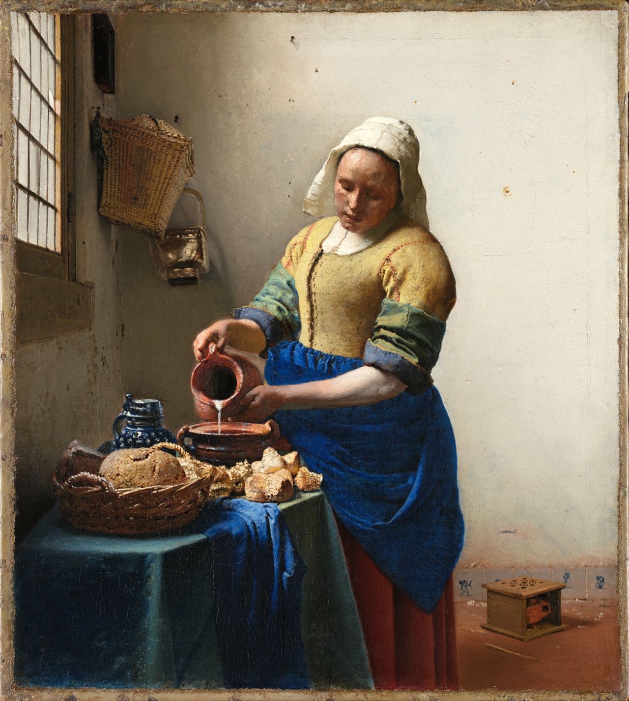 The Rijksmuseum is also home to several works by Johannes Vermeer -- "The Milkmaid" (1658-1660) is among those taking pride of place in the church-like Gallery of Honor.