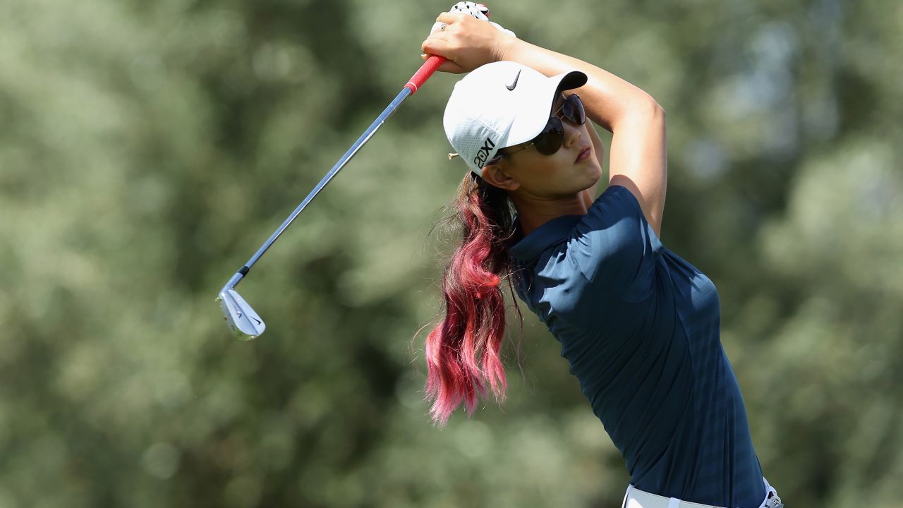 Michelle Wie made her mark on women's golf in 2000 by qualifying for a USGA amateur championship. The American was 10 at the time and could already drive the ball almost 300 yards. At 13, she became the youngest golfer to make the cut at an LPGA event.