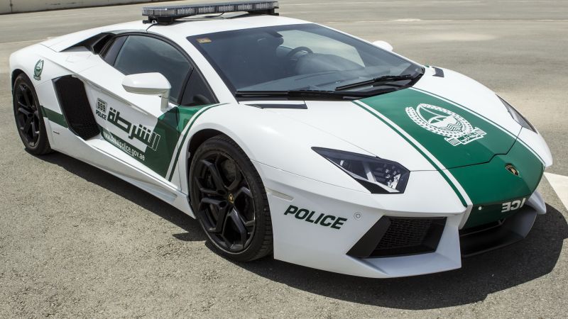 Watch out street racers Dubai cops have Lamborghini CNN