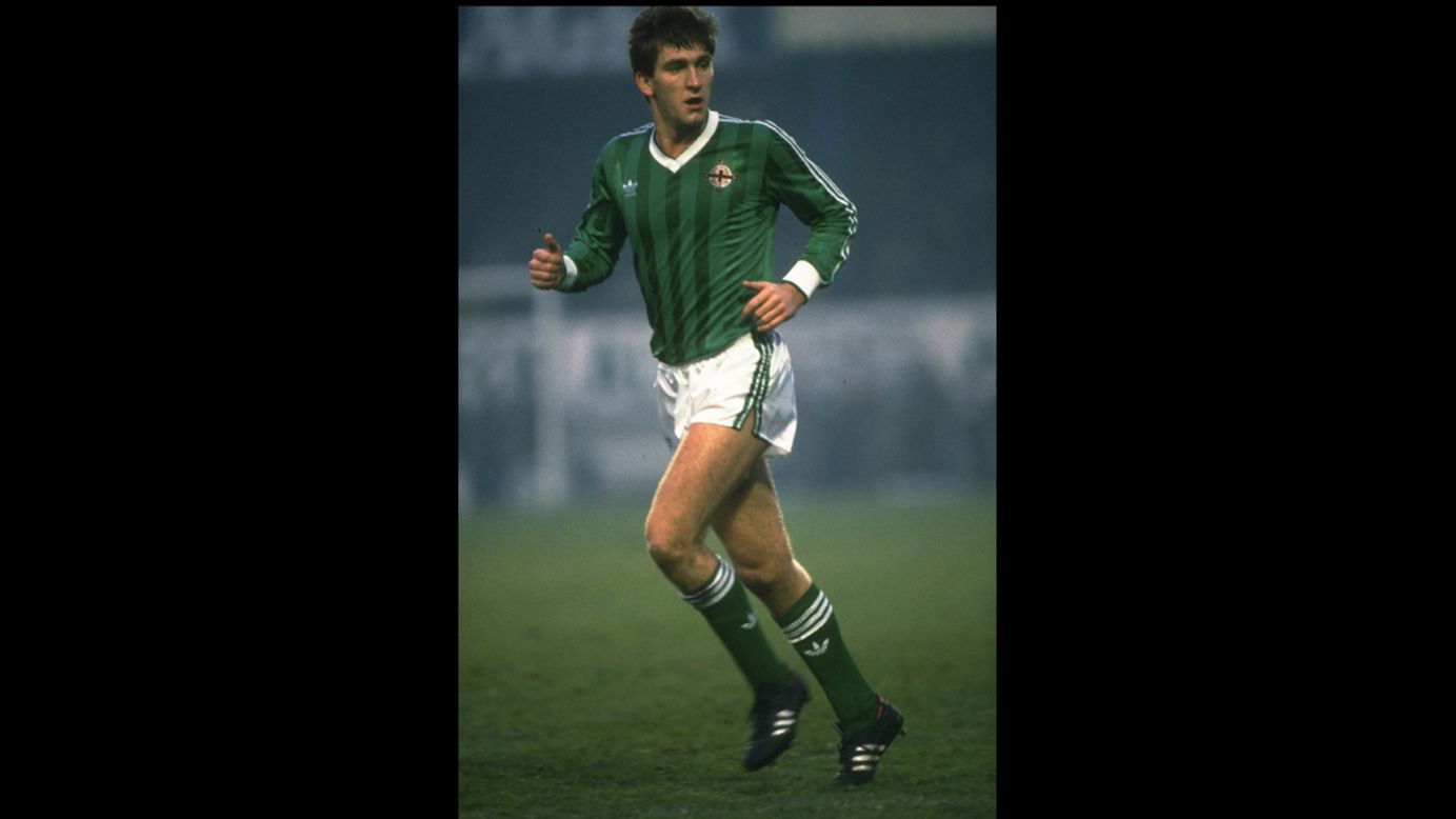 In 1982, Northern Ireland's Norman Whiteside became the youngest player to take the field in the World Cup when he played in his country's opener against Yugoslavia. He was 17 years and 41 days old. On top of 38 appearances for his country, he also had an impressive club career with Everton and at Manchester United, where he still holds the record for youngest goal scorer.