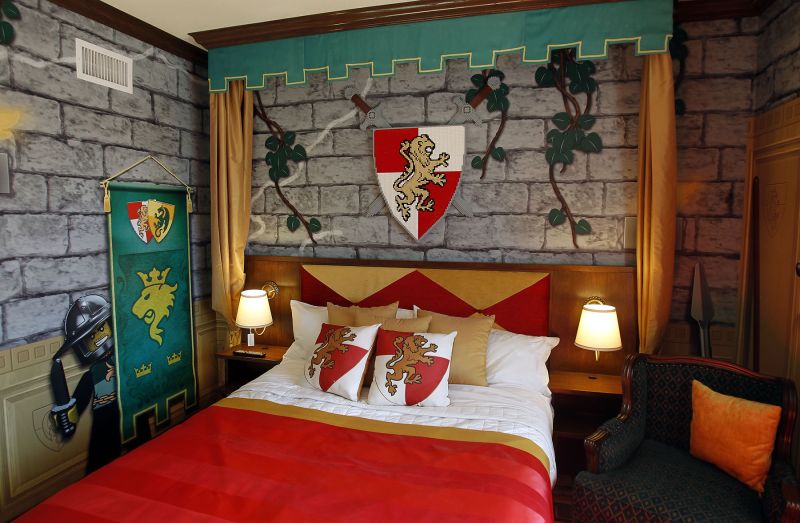 kingdom themed room legoland california