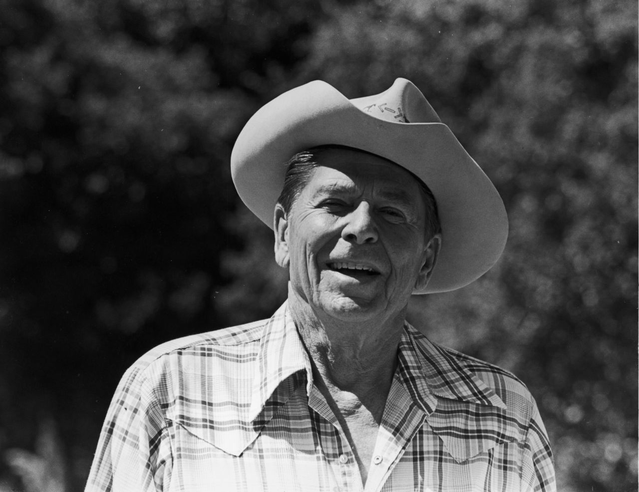 President-elect Ronald Reagan is just a regular rancher at his spread in California shortly before his inauguration in 1981.