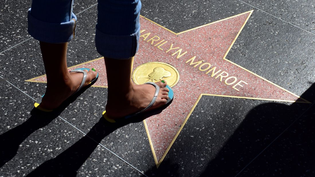 The <a href="http://www.walkoffame.com" target="_blank" target="_blank">Hollywood Walk of Fame </a>stretches along Hollywood Boulevard and Vine Street. It features nearly 2,500 stars with about two added each month.