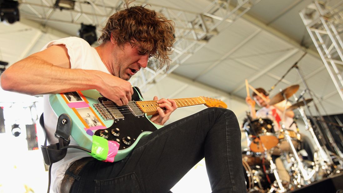 Brian King of Japandroids performs on April 12.