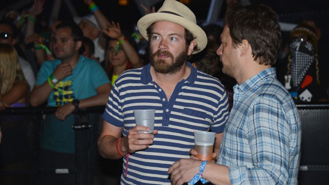 Actor Danny Masterson, left, attends Day One of the festival on April 12.