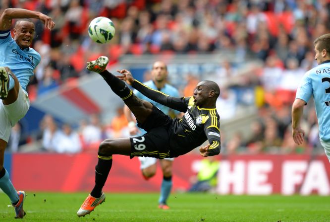 Demba Ba produced a moment of magic to bring Chelsea back into the game when he fired home an acrobatic strike with 66 minutes on the clock -- but Rafa Benitez's side was unable to find an equalizer as it crashed out of the FA Cup.