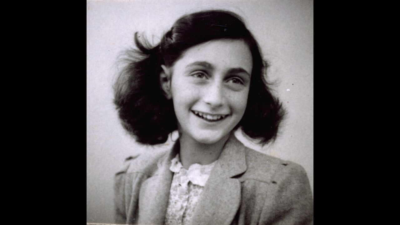 Anne Frank and her family hid in a house for two years before being found by Nazis.