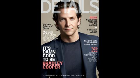 Bradley Cooper opens up about his father's passing, living with his mother and his own aspirations for fatherhood <a href="http://www.details.com/celebrities-entertainment/cover-stars/201305/bradley-cooper-hangover-part-3" target="_blank" target="_blank">in the May issue of Details. </a>