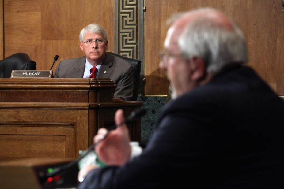 In April, Sen. Roger Wicker of Mississippi was sent a suspected ricin-laced letter.