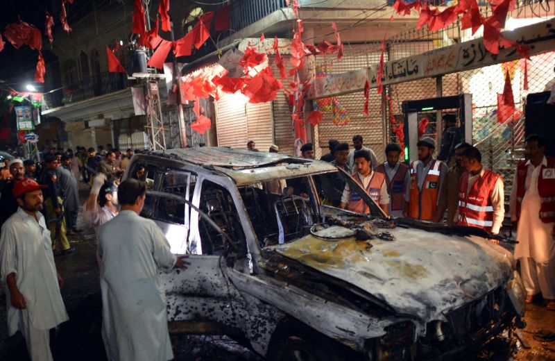 15 Slain In Pakistani Suicide Bombing | CNN