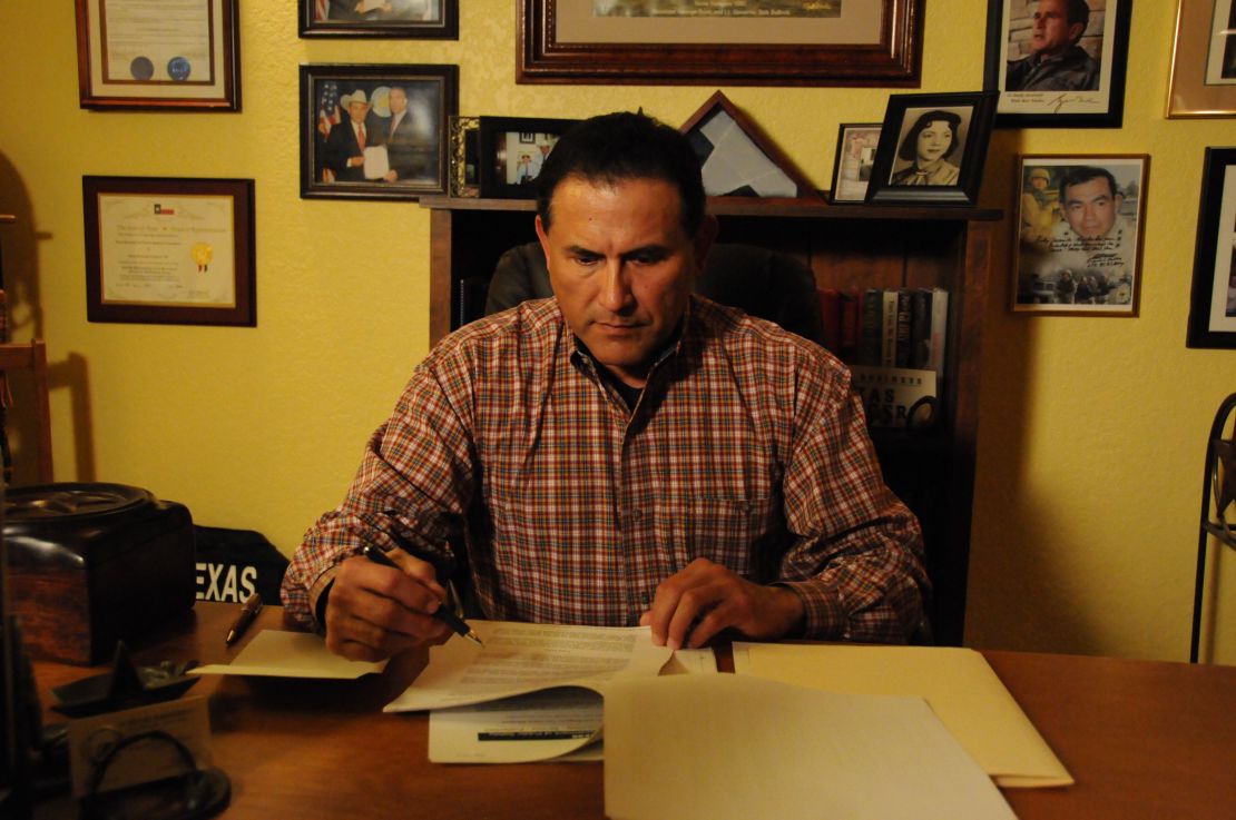 "I wanted justice for her," said investigator Rudy Jaramillo, who displays a photo of Garza in his office.