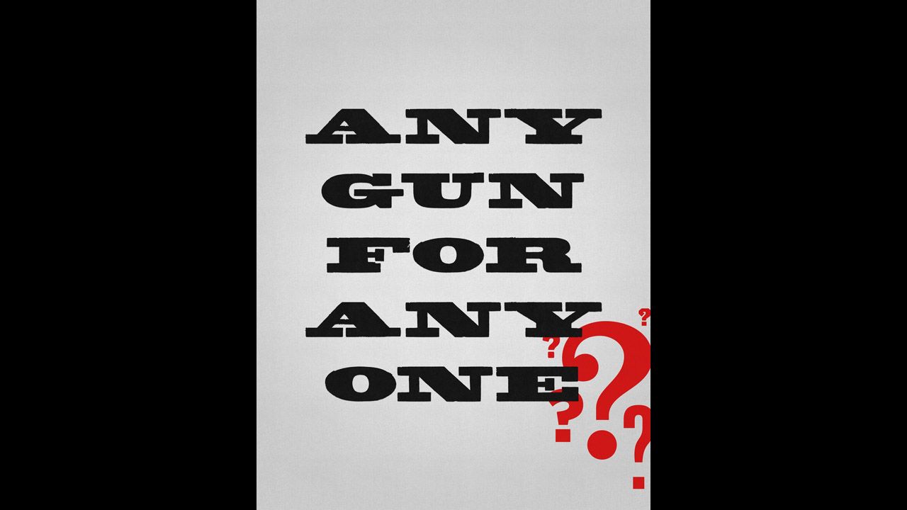 "Any Gun" by Aaron Perry Zucker