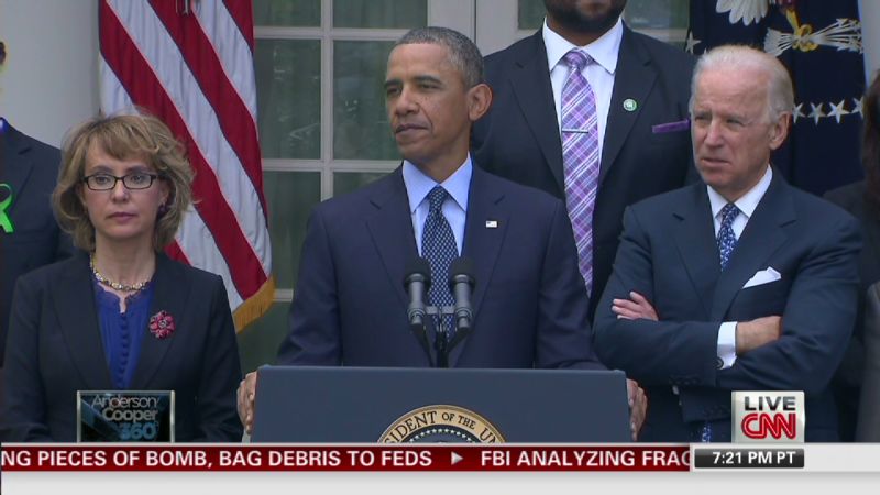 Pres. Obama on background check rejection