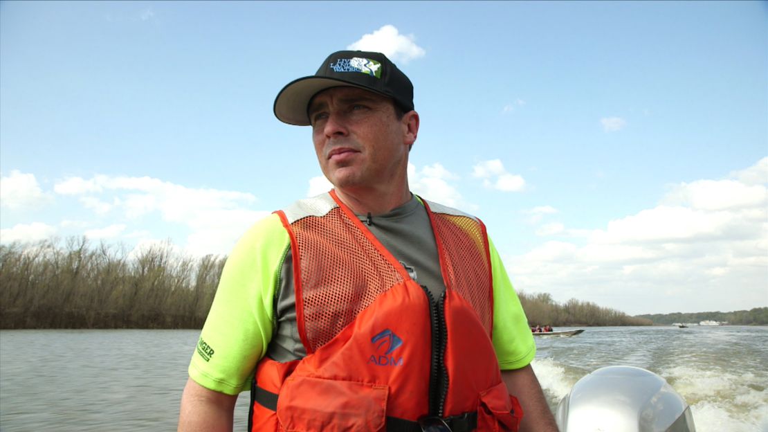 Growing up, Chad Pregracke was sick of seeing trash in the Mississippi River.