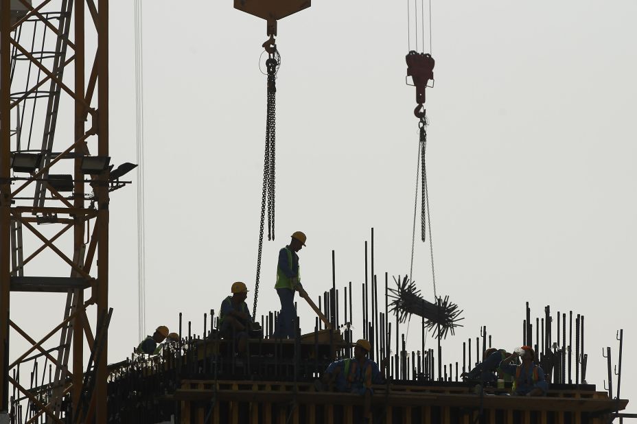 It's not just when the 2022 World Cup will be played that has caused Qatar and FIFA problems. Qatar has come under pressure over the plight of the country's migrant workers, who make up 90 per cent of Qatar's population. 