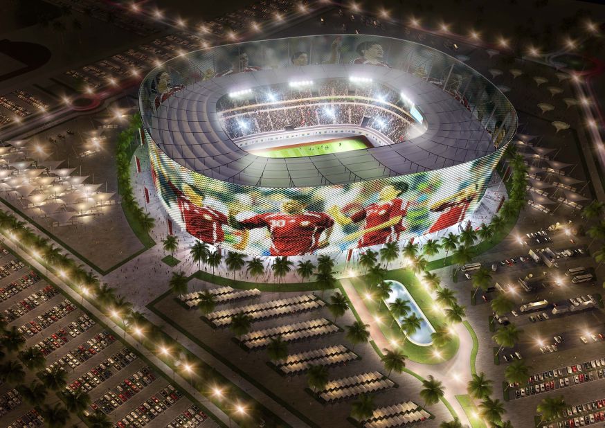 To combat the intense desert heat in the summer, each stadium would be equipped with zero carbon cooling technology that would cool the pitch and the stands. 