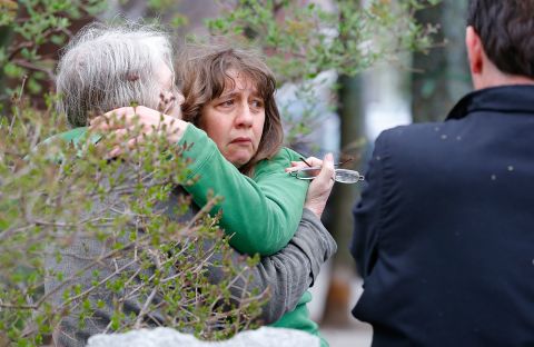 Frightened residents were questioned near Dzhokhar Tsarnaev's home in Cambridge, Massachusetts.