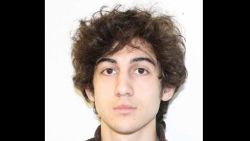 Boston Police released this photo of Dzhokhar Tsarnaev, 19, of Cambridge, Massachusetts on Friday, April 19. He and his brother, who was killed after a shootout early Friday morning, are suspects in the Boston Marathon attack that took place on Monday, April 15.
