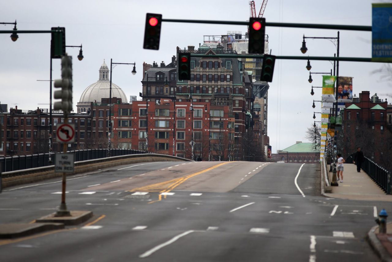 The Harvard Bridge, known locally as the Massachusetts Avenue Bridge