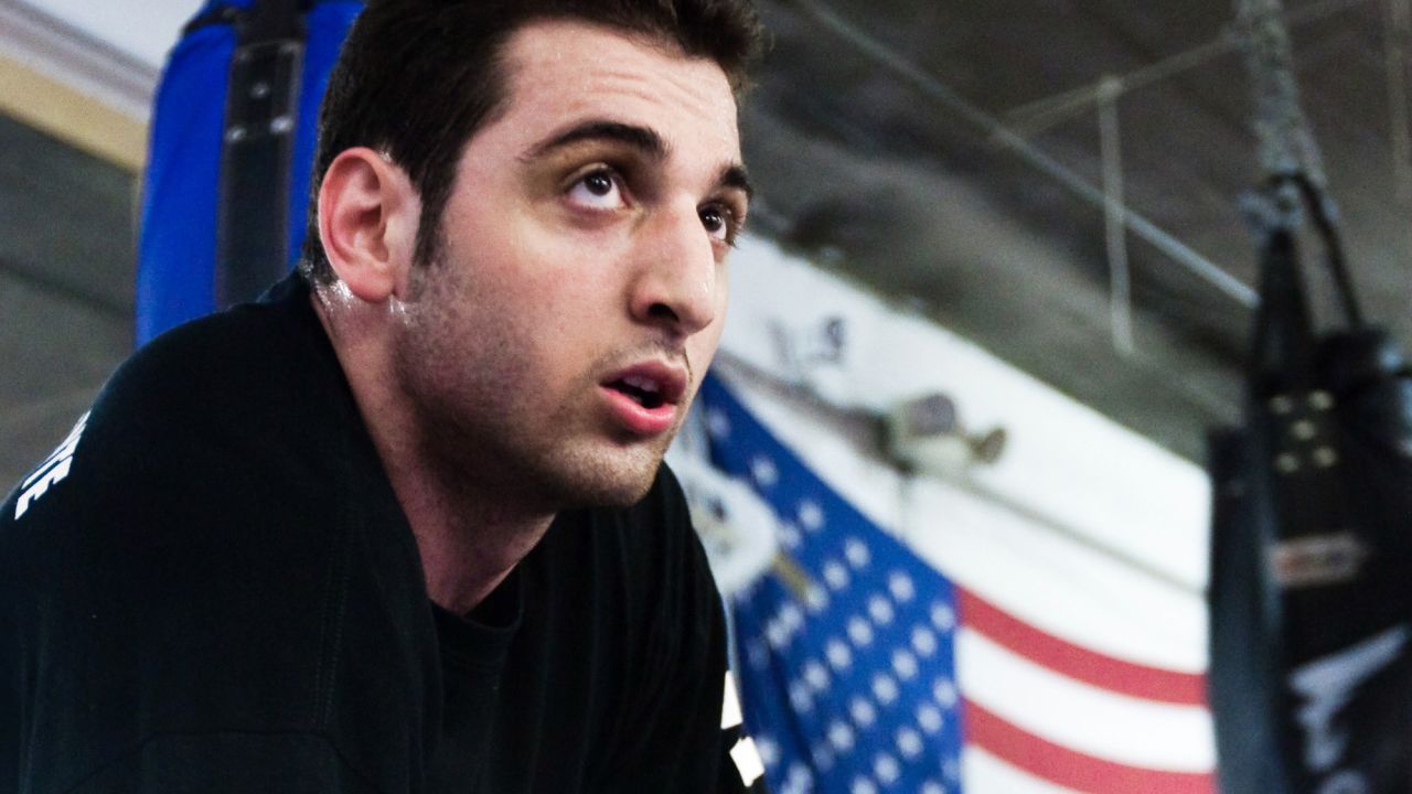 Tamerlan Tsarnaev, one of the Boston Marathon bombing suspects, was the subject of an April 2009 photo essay that appeared in a graduate school magazine at Boston University. According to the article, he had hoped to become a naturalized American and make the U.S. Olympic boxing team. Authorities say an overnight shootout with police left him dead on April 19, 2013.