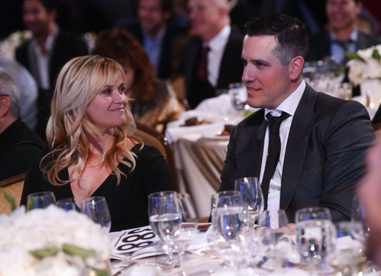 It seems a bit ironic, but the actress <a href="http://www.elle.com/pop-culture/cover-shoots/reese-witherspoon-unbound-612491#slide-1" target="_blank" target="_blank">told Elle magazine</a> this story of meeting her husband Jim Toth: "This really drunk guy was hitting on me, making such an idiot of himself, yelling at me. He was like, (slurring, scowling, pointing finger in her face) 'You don't know me.' And I was like, 'Yeah, I know. I don't know you!' Jim came over and said, 'Please excuse my friend. He's just broken up with someone.' "