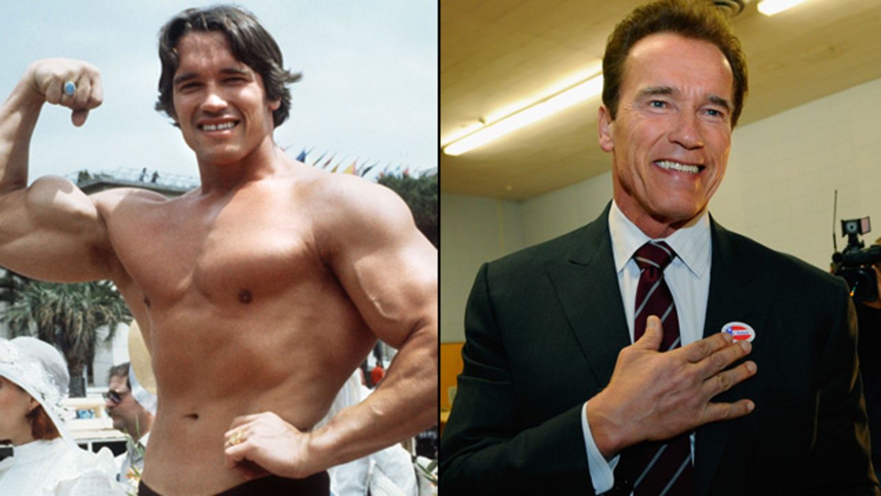 Arnold Schwarzenegger went from being a professional bodybuilder and starring in movies such as "The Terminator" and "Predator" to serving two terms as the governor of California. After it came out that Schwarzenegger fathered a child with someone who was employed by his family years prior, he appeared in "The Expendables 2" and "The Last Stand."