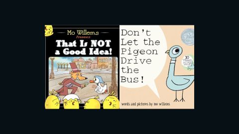 Mo Willems says he tries to draw his characters so children can copy them.