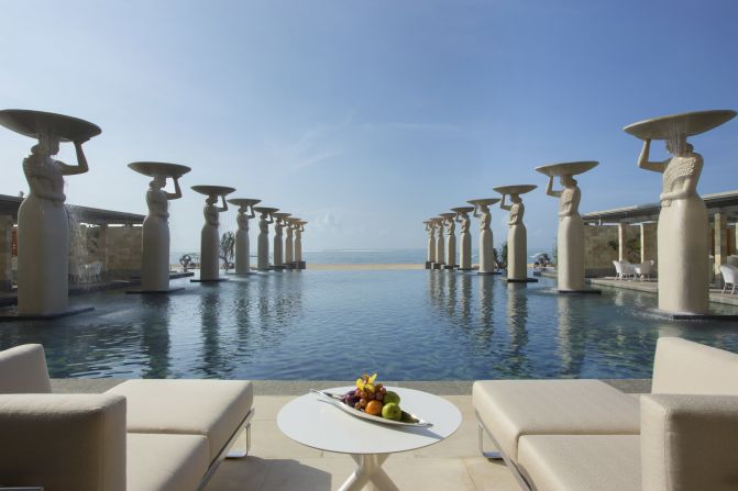 Conde Nast Traveler's annual Hot List rounding up the best new hotels of 2013 hit newsstands on Tuesday. With 745 rooms, Bali's new Mulia Resort is one of the largest properties on the list. 
