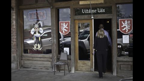 Many stores in town bear the Czech greeting "Vitame Vas." The first settlers came to the area decades before West was formally established in 1882. The railroad brought outsiders, including Czech immigrants who in many ways still define the place.