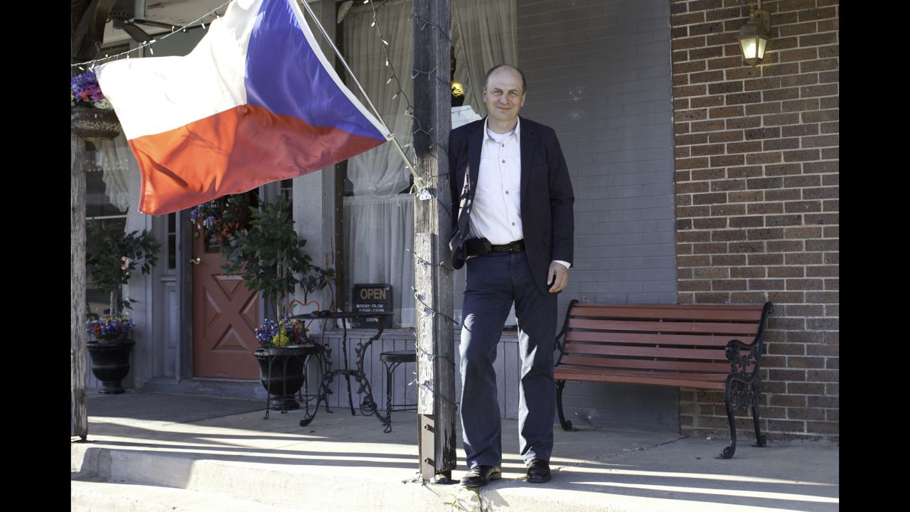 Petr Gandalovic, the Czech Republic ambassador to the United States, came to West to offer condolences on behalf of his country. He says the town's disaster is the No.1 news story there.